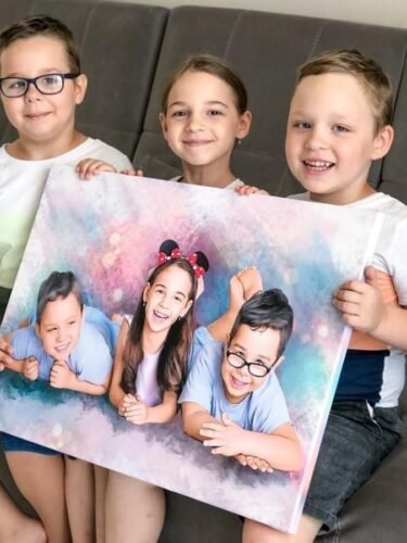 Click to view full screen Caricature en cadeau photo review